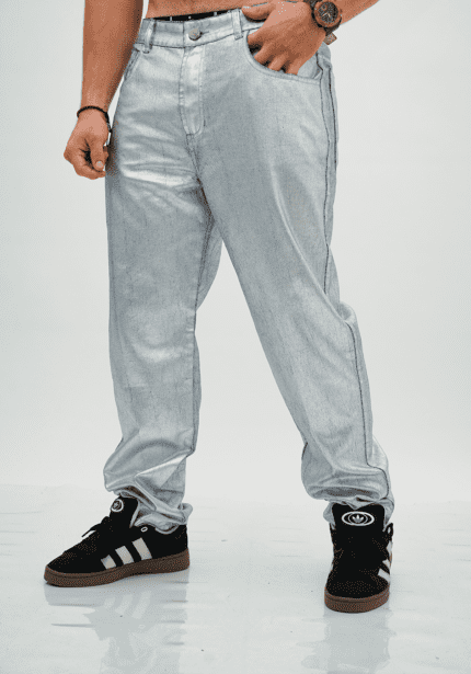 Pantalon brillante
