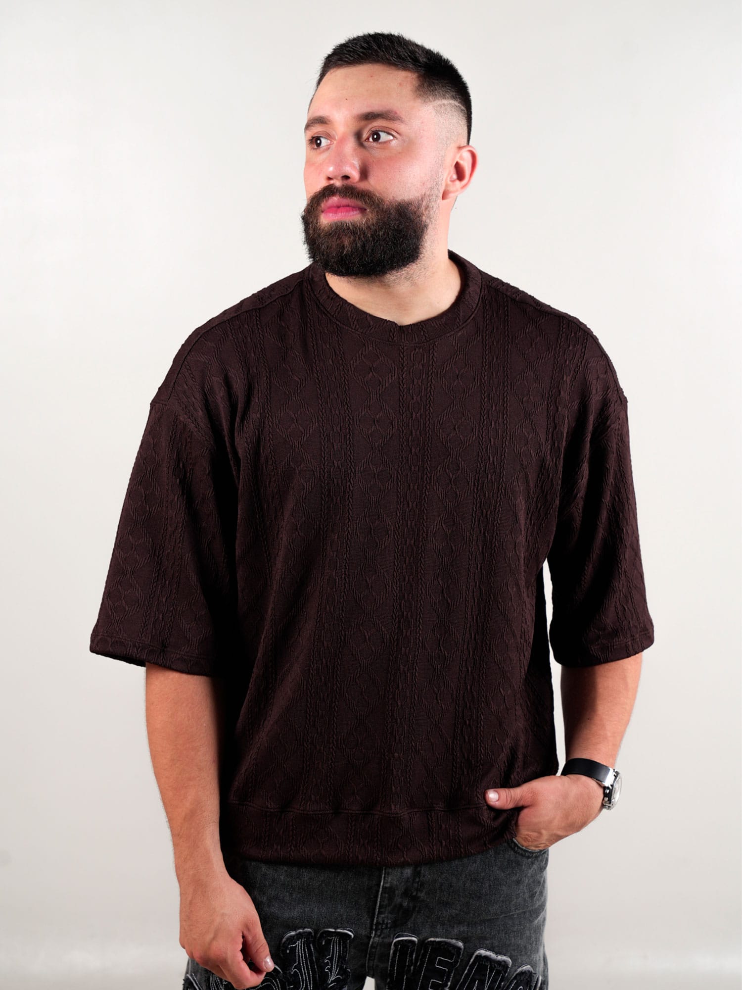 GGM01809 Camiseta Boxifit Textura - Imagen 1