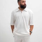 Conjunto Textura Blanco