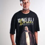 Camiseta oversize stamped