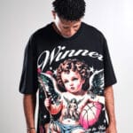 Camiseta oversize stamped