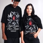 Camiseta oversize stamped