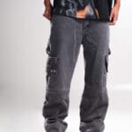 Jean cargo tiras