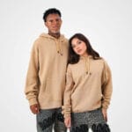 Hoody en algodón 400gr texturizado